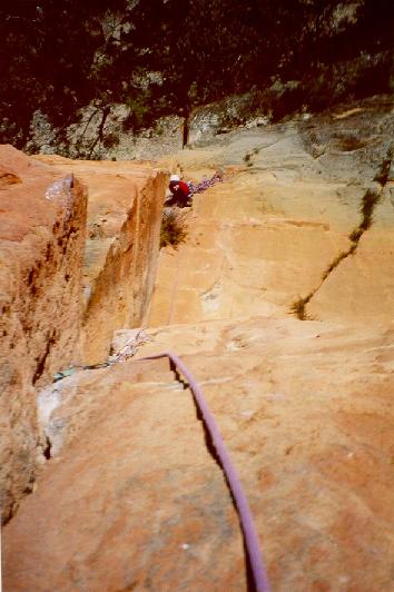 The rock: Orange; the fingerlocks: Clockwork.