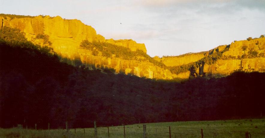 The Glow Worm Cliffs