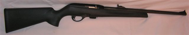 Remington 597 synthetic .22 facing right