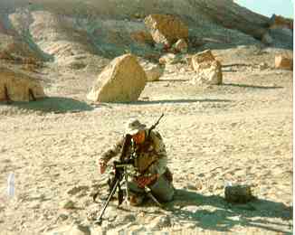 Myself with the 60mm mortar
