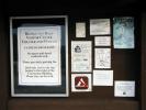 Bulletin board with various postings