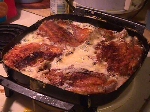 Frying.