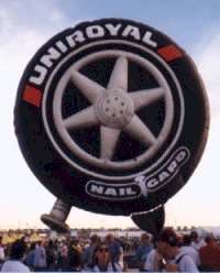 Is this balloon tired?