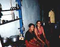 ladies in kitchen