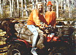 4 wheeler hauling elk
