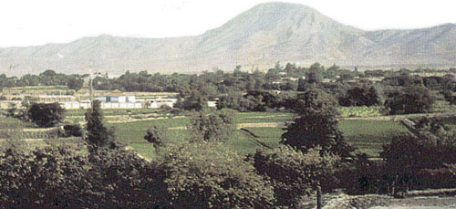 Vista del Valle con el fondo del Indio viejo