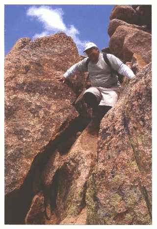 Gary Trying to Climb