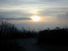 Sunrise from the parkling lot