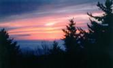 At nearly 7000 feet, you get a different perspective on the morning sun as it rises above the clouds BELOW YOU!
