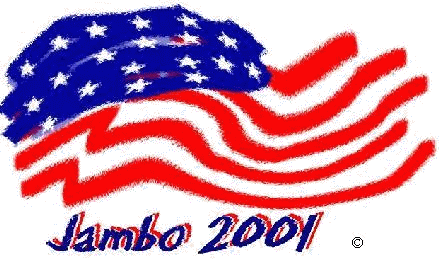 Jambo 2001 Logo  - Click here to go to Jambo 2001 Home Page