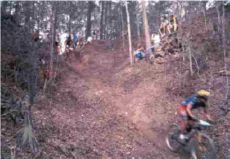 Large downhill at Reddick
