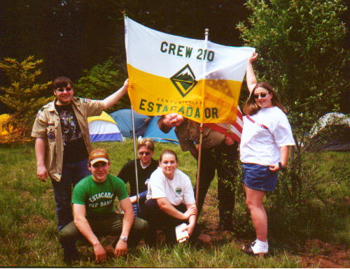 Crew 210 Members photo Camporee 2000