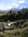 Campanario Peak seen from shelter