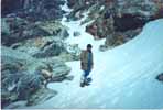 En el inicio del glaciar
