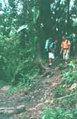 Detour at Quebrada La Coromoto