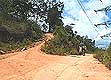 Start of cortafuegos and final slope to Loma del Viento