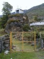 Capilla sobre piedra en Mixteque