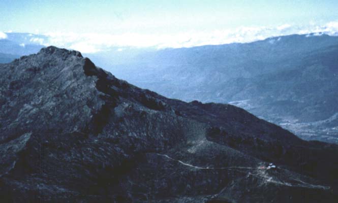 Pico El Toro visto desde el Pico Bolvar