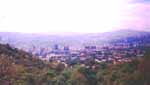 Caracas seen from Quebrada Quintero path