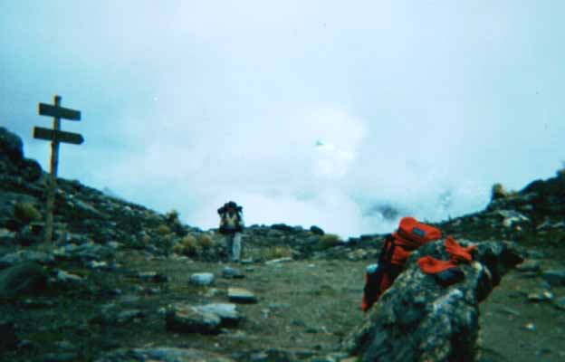 Llegando al sector 'La Charca'