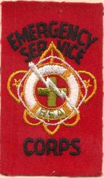 Emergency Service Corps patch, EMS-01