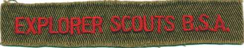 Explorer Scouts BSA strip, ES-02