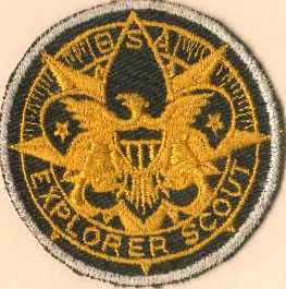 Explorer Scout adult shoulder insignia, ES-04