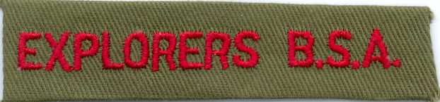 Explorers BSA strip, EX-01