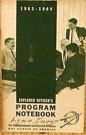 Explorer Officer's Program Notebook 1963-64