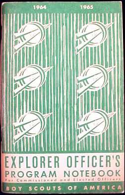 Explorer Officer's Program Notebook, 1964-65