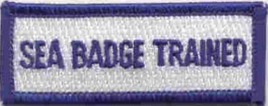 Sea Badge Trained Strip