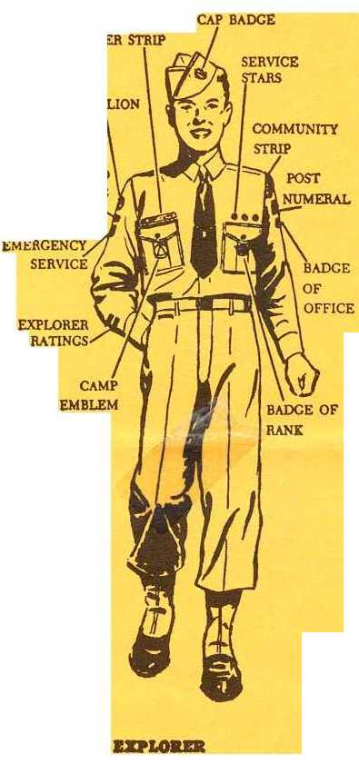 Explorer Uniform, 1950s