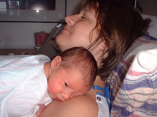 Ethan and Mom