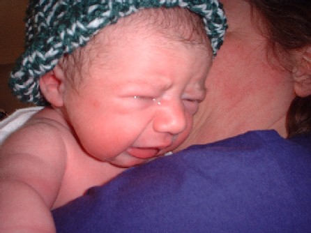 Ethan on shoulder more