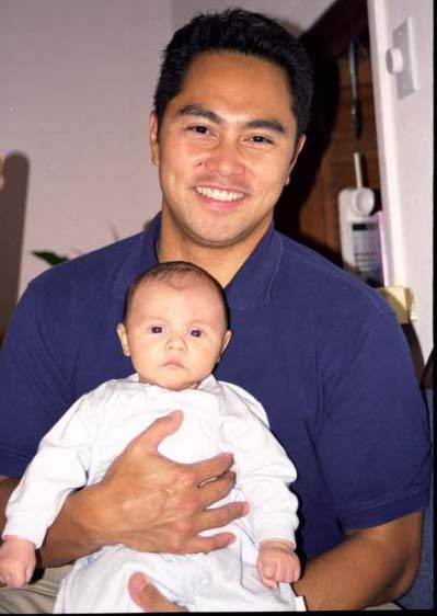 With Uncle Anthony