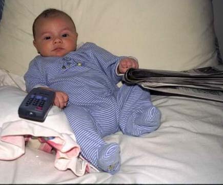 Resting at home