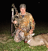 President Mitch Peters with 9-10 point buck - 170 lbs