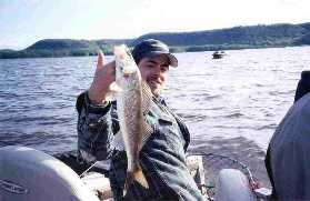 First fish of the day...