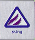 skiing