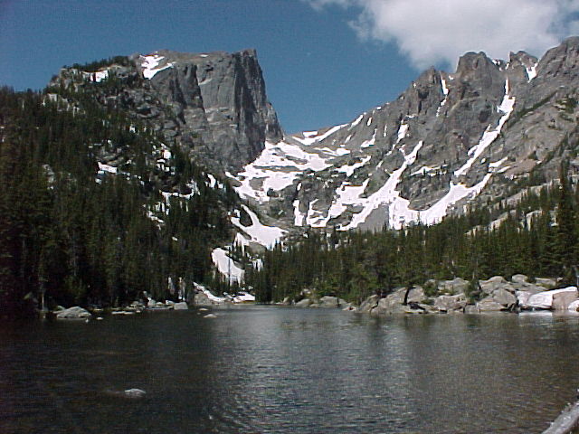 Dream Lake and Hallett Peak