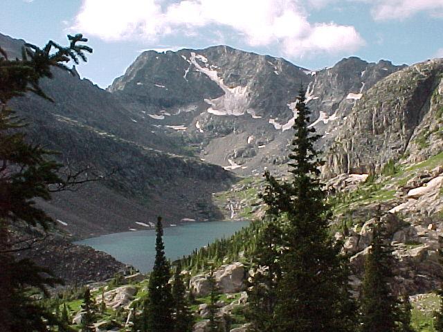Gold Dust Peak and New York Lake