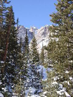 Rocky Mountain National Park, Winter View