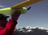 The first Bat Plane flight.