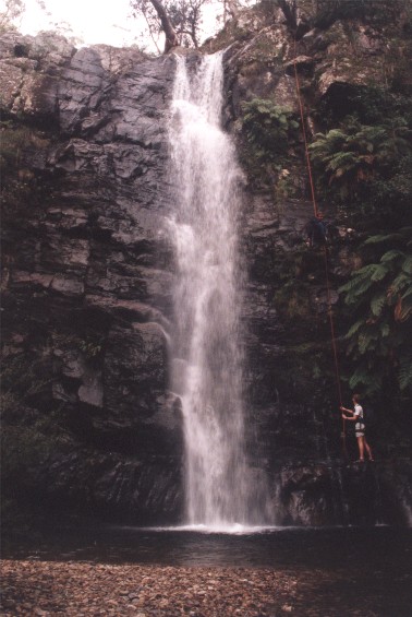 Second abseil