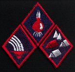 Scout Advancement Badges (Growth, On your own, Luxury camp)