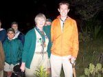 Akela (Lesley) & myself (Gareth) after having planted the first of two Yellow Wood trees.