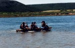 Kudu Patrol making good progress during the race.