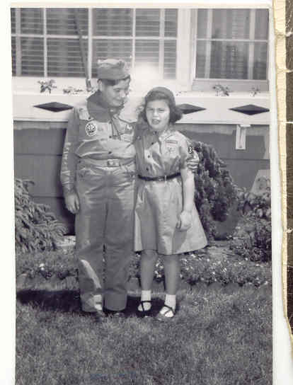 Joe and Sister Edna - Good Scouts