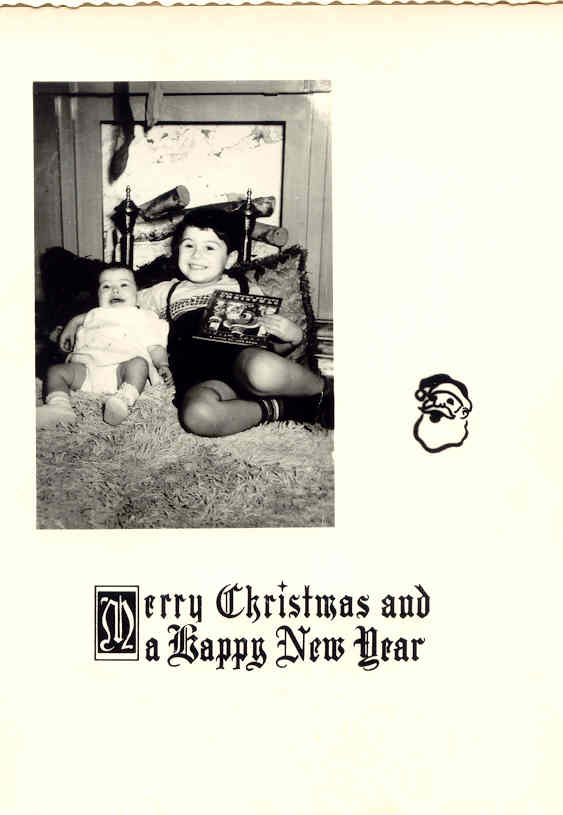 Christmas Card - Sister Edna and Joe