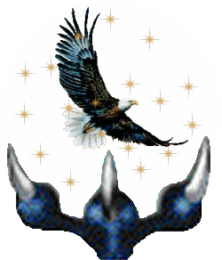Eagle Snow Globe